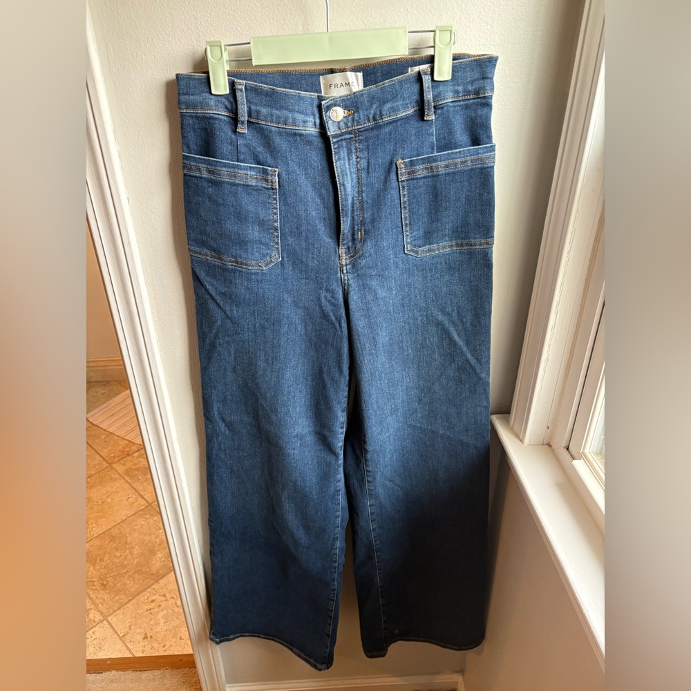 Frame Denim Le Slim Palazzo Jeans size 30